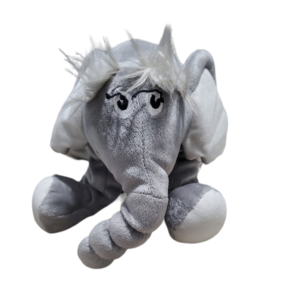 Dr. Seuss Horton Hears A Who Plush Toy Elephant 8" Tall 2007 Manhattan Toy